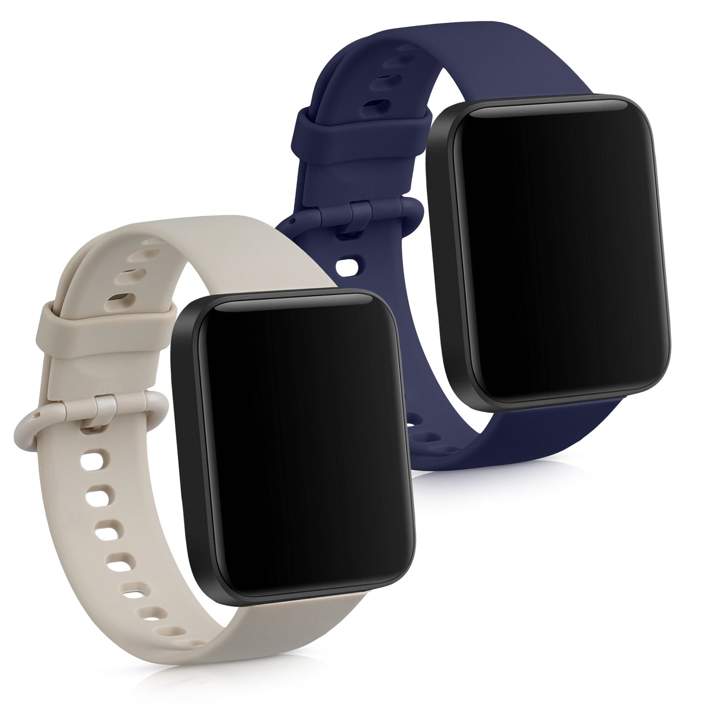 kwmobile Uhrenarmband für Xiaomi Redmi Watch 2 Lite Armband Fitnesstracker Band Set Ersatzarmband Smartwatch