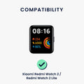 kwmobile Uhrenarmband für Xiaomi Redmi Watch 2 Lite Armband Fitnesstracker Band Set Ersatzarmband Smartwatch