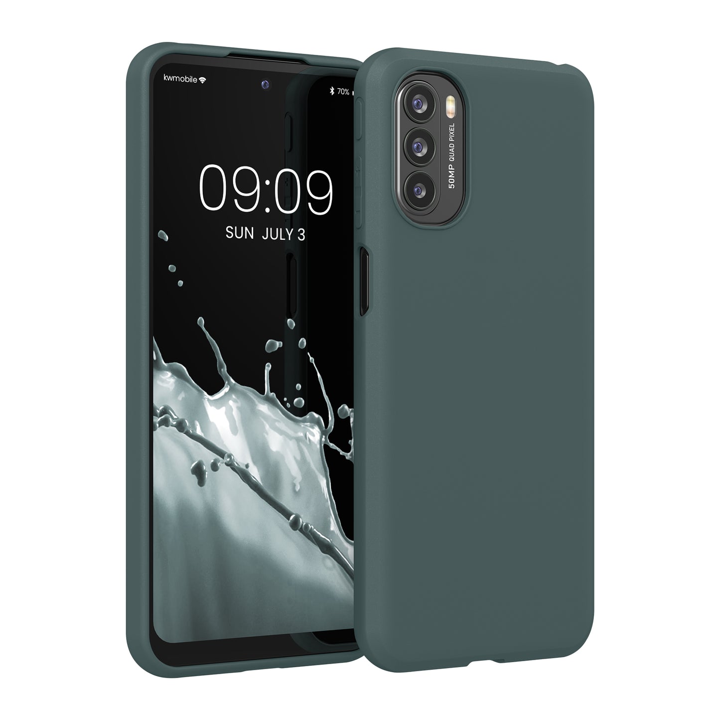 kwmobile Handyhülle für Motorola Moto G31 / Moto G41 Hülle - Kabelloses Laden - Schutzhülle Cover