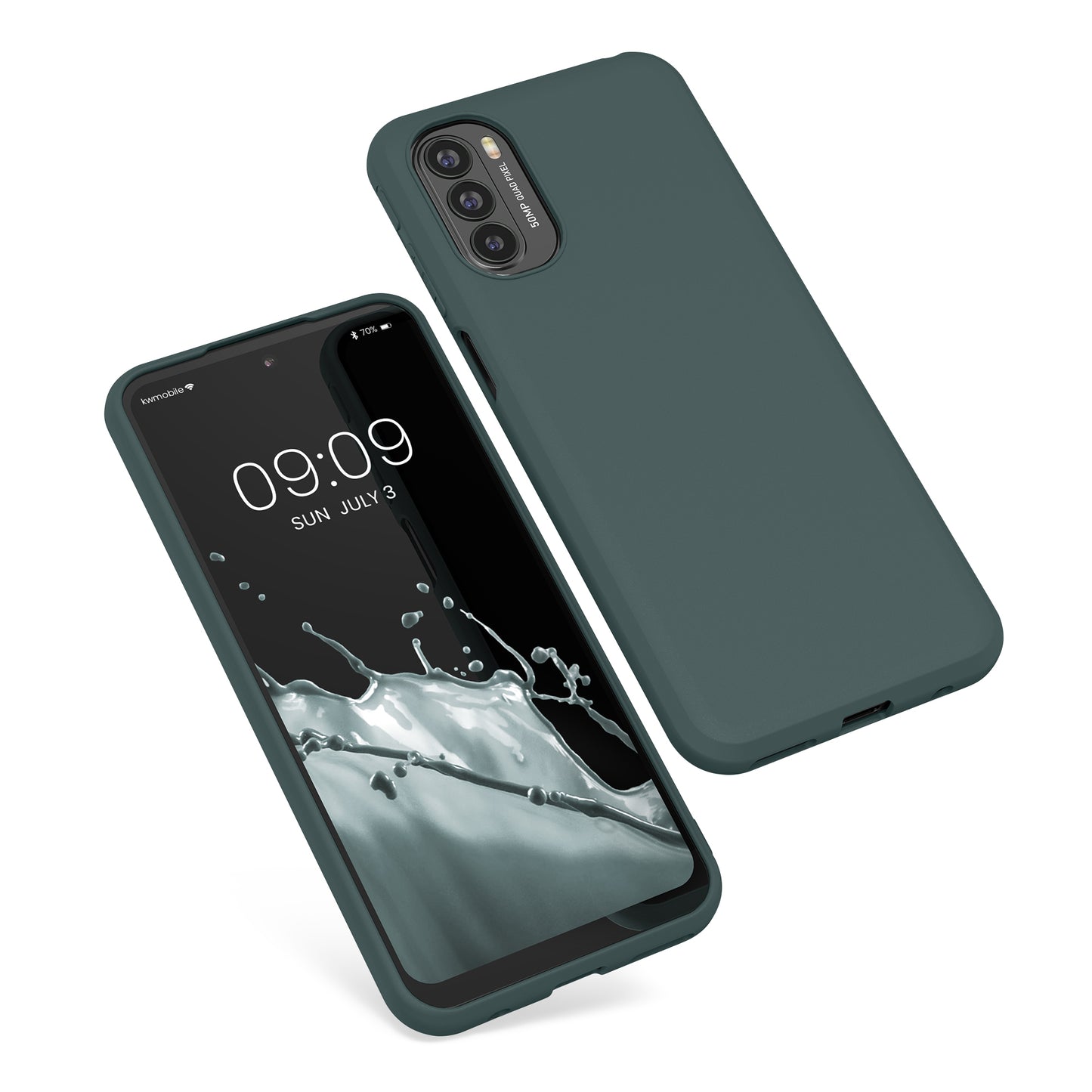 kwmobile Handyhülle für Motorola Moto G31 / Moto G41 Hülle - Kabelloses Laden - Schutzhülle Cover