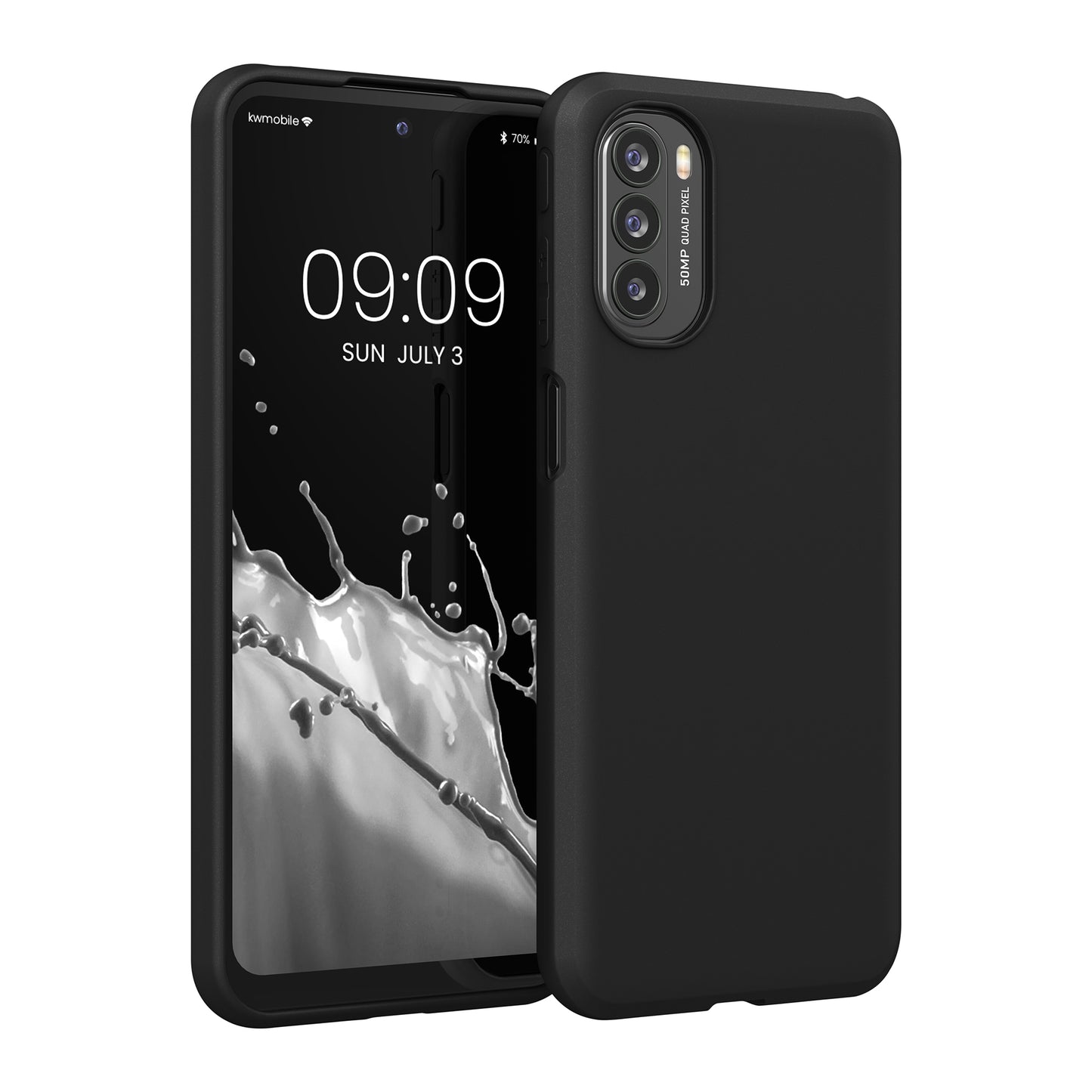 kwmobile Handyhülle für Motorola Moto G31 / Moto G41 Hülle - Kabelloses Laden - Schutzhülle Cover
