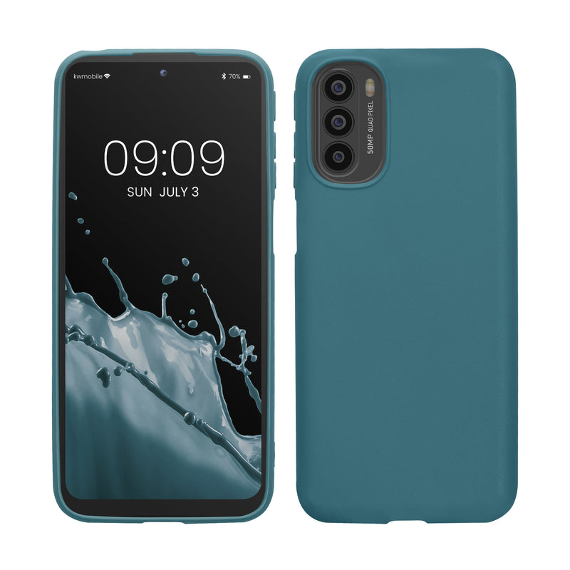 kwmobile Handyhülle für Motorola Moto G31 / Moto G41 Hülle - Kabelloses Laden - Schutzhülle Cover