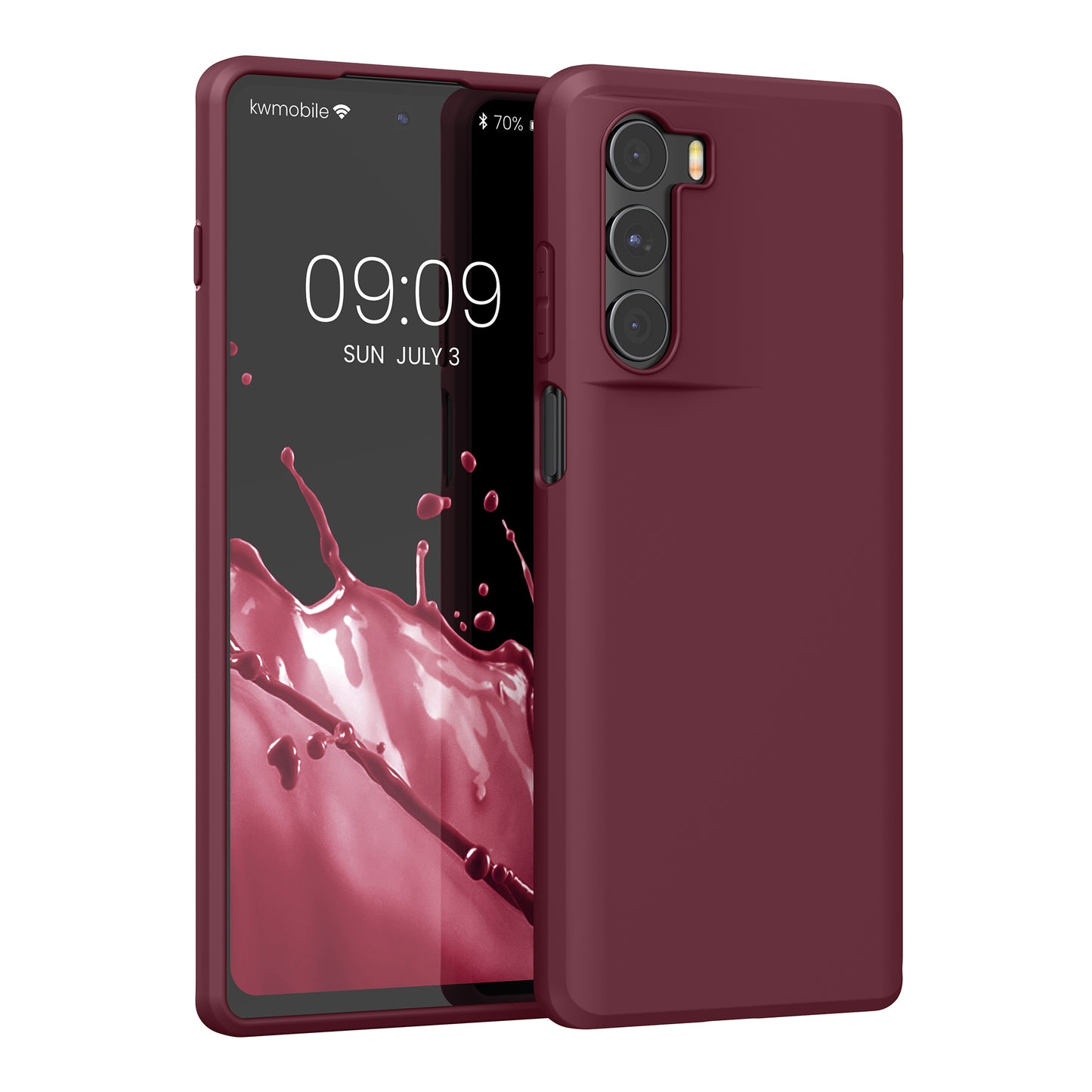 TPU Hülle für Motorola Moto G200 5G in Tawny Red