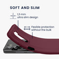 TPU Hülle für Motorola Moto G200 5G in Tawny Red