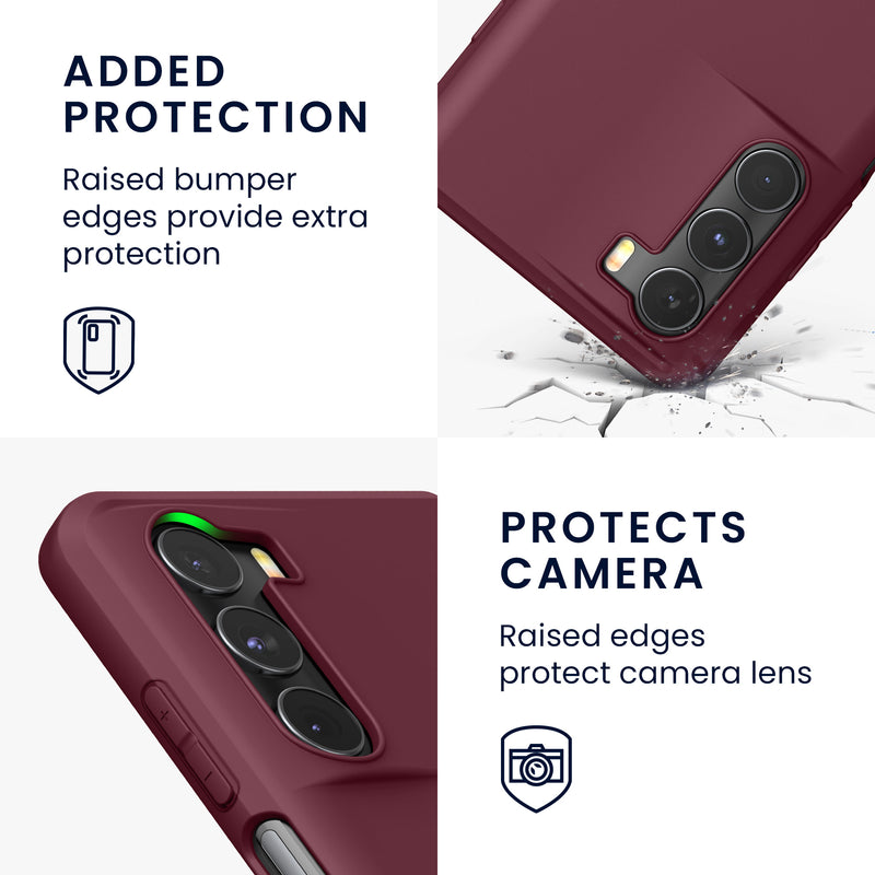 TPU Hülle für Motorola Moto G200 5G in Tawny Red