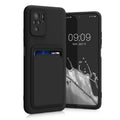 kwmobile Handyhülle kompatibel mit Xiaomi Redmi Note 10 / Note 10S Hülle - Handy Cover mit Fach für Karten