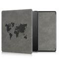 kwmobile Schutzhülle für Amazon Kindle Oasis 10. Generation Hülle - eReader Case aus Kunstleder mit Auto Sleep Funktion - Pusteblume Love