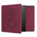 kwmobile Schutzhülle für Amazon Kindle Oasis 10. Generation Hülle - eReader Case aus Kunstleder mit Auto Sleep Funktion - Pusteblume Love
