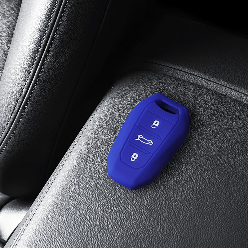kwmobile Autoschlüssel Hülle kompatibel mit Opel 3-Tasten Smartkey Keyless Go