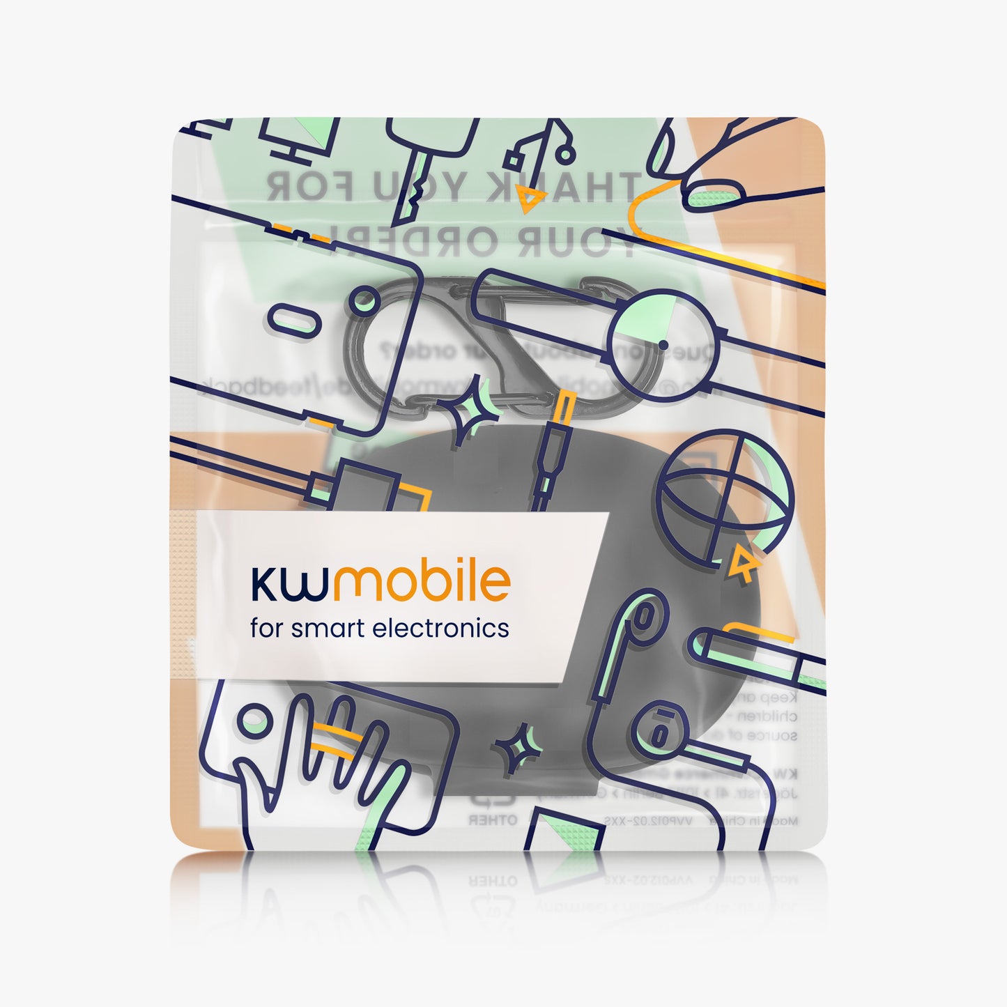 kwmobile Hülle kompatibel mit Anker Soundcore Life P2 mini Hülle - Kopfhörer Case - Schutzhülle