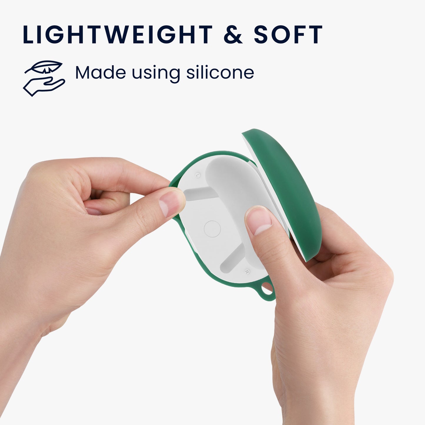 kwmobile Hülle kompatibel mit Anker Soundcore Life P2 mini Hülle - Kopfhörer Case - Schutzhülle