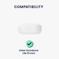 kwmobile Hülle kompatibel mit Anker Soundcore Life P2 mini Hülle - Kopfhörer Case - Schutzhülle