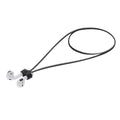 kwmobile Halteband magnetisch kompatibel mit Apple Airpods 1 / 2 / 3 / 4 / Pro 1 / Airpods Pro 2 Headphones - 80 cm Kopfhörer Halter Band Strap