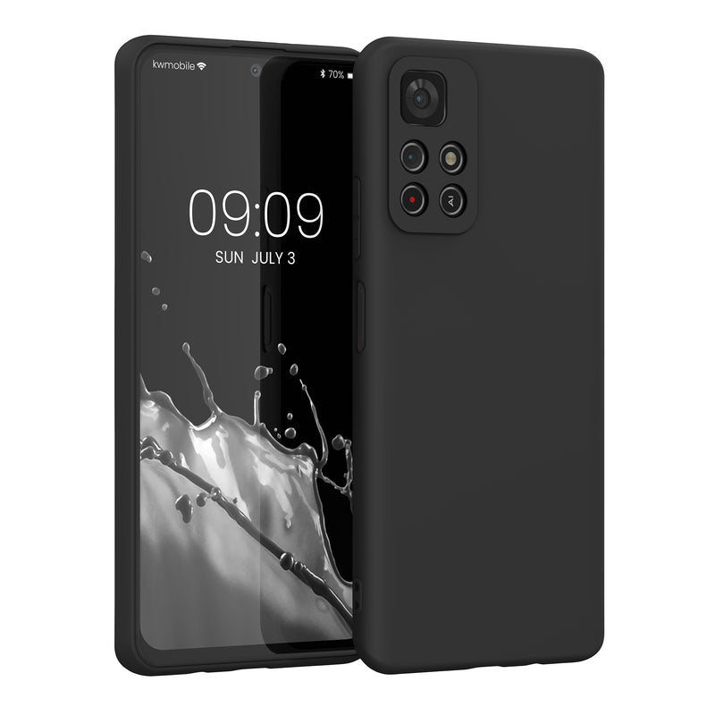 kwmobile Handyhülle für Xiaomi Redmi Note 11S 5G / Poco M4 Pro 5G Hülle - Kabelloses Laden - Schutzhülle Cover