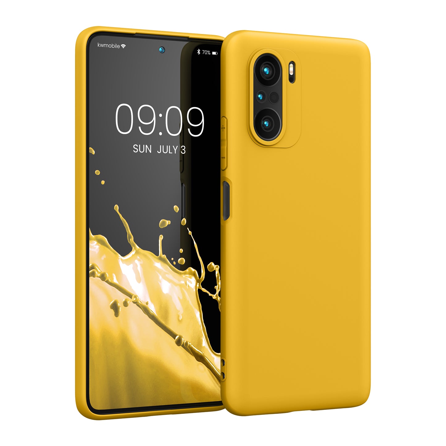 kwmobile Handyhülle für Xiaomi Mi 11i / Poco F3 Hülle - Kabelloses Laden - Schutzhülle Cover