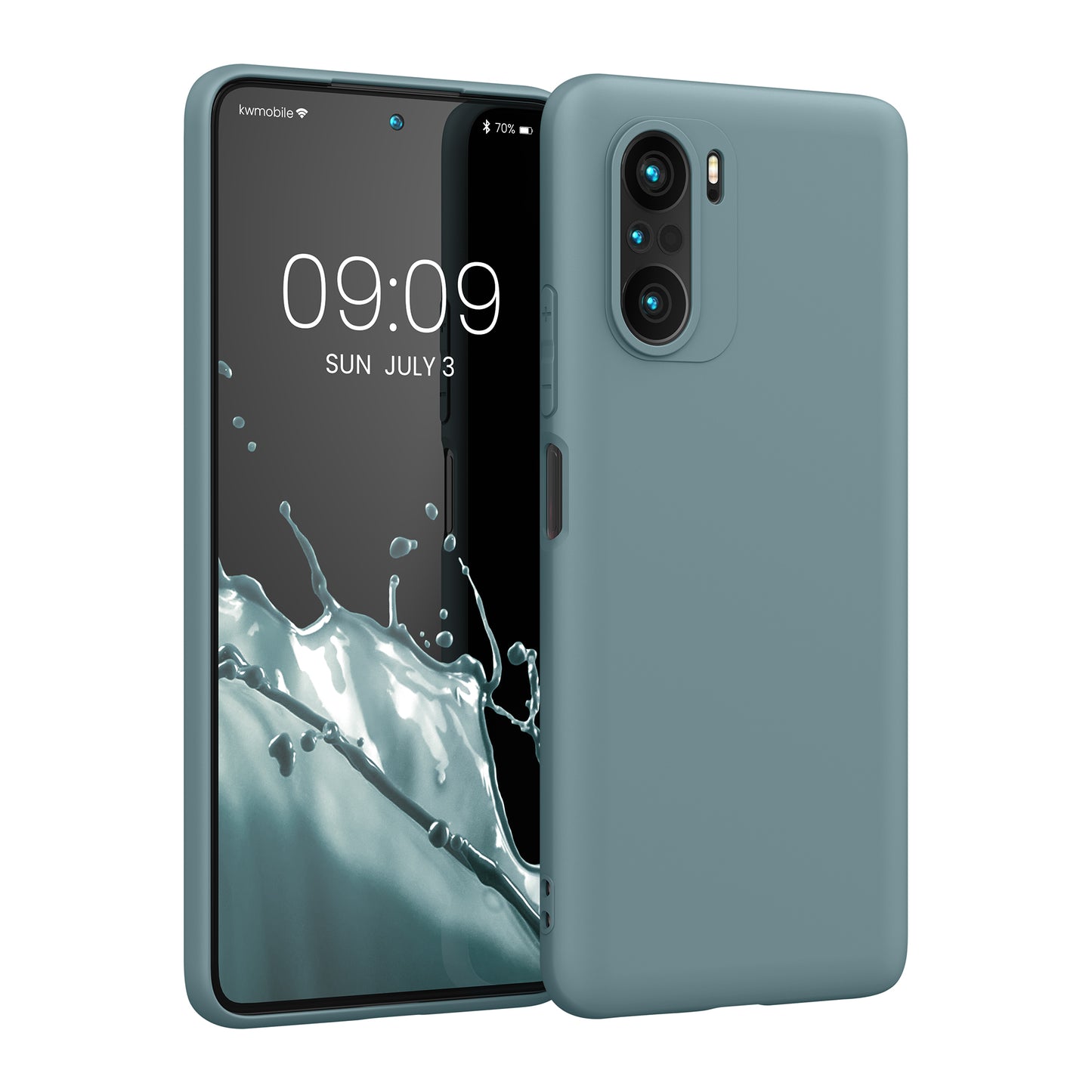 kwmobile Handyhülle für Xiaomi Mi 11i / Poco F3 Hülle - Kabelloses Laden - Schutzhülle Cover