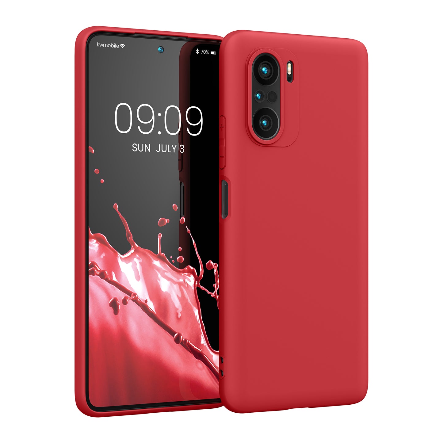 kwmobile Handyhülle für Xiaomi Mi 11i / Poco F3 Hülle - Kabelloses Laden - Schutzhülle Cover