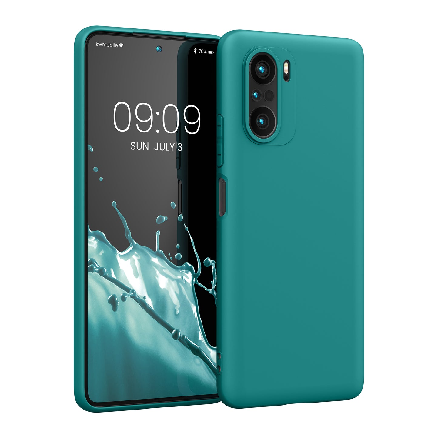 kwmobile Handyhülle für Xiaomi Mi 11i / Poco F3 Hülle - Kabelloses Laden - Schutzhülle Cover