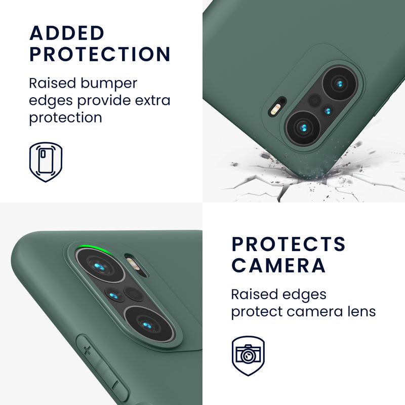 kwmobile Handyhülle für Xiaomi Mi 11i / Poco F3 Hülle - Kabelloses Laden - Schutzhülle Cover