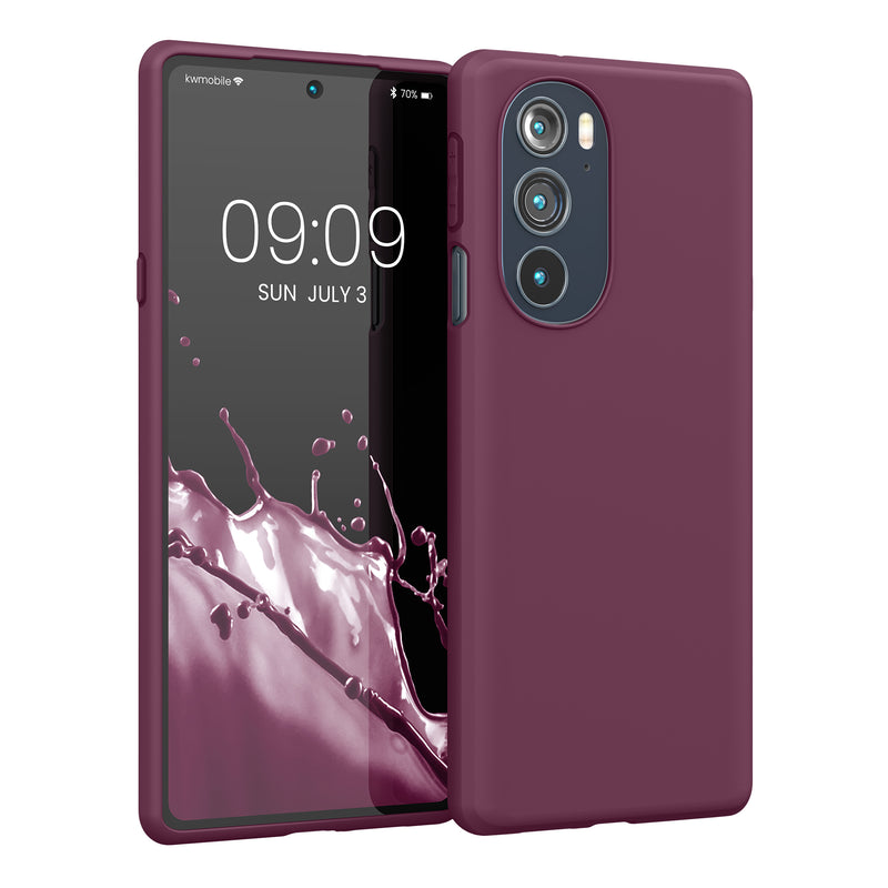 kwmobile Handyhülle für Motorola Edge 30 Pro / Edge Plus 2022 / Edge X30 Hülle - Kabelloses Laden - Schutzhülle Cover