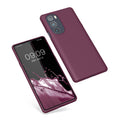 kwmobile Handyhülle für Motorola Edge 30 Pro / Edge Plus 2022 / Edge X30 Hülle - Kabelloses Laden - Schutzhülle Cover