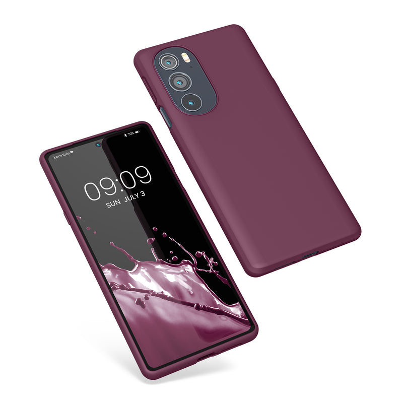 kwmobile Handyhülle für Motorola Edge 30 Pro / Edge Plus 2022 / Edge X30 Hülle - Kabelloses Laden - Schutzhülle Cover