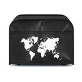 kwmobile Hülle für 2-Scheiben Toaster - Staubschutz Abdeckhaube - Toasterabdeckung - 19 x 20,3 x 28 cm