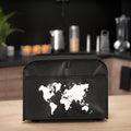 kwmobile Hülle für 2-Scheiben Toaster - Staubschutz Abdeckhaube - Toasterabdeckung - 19 x 20,3 x 28 cm