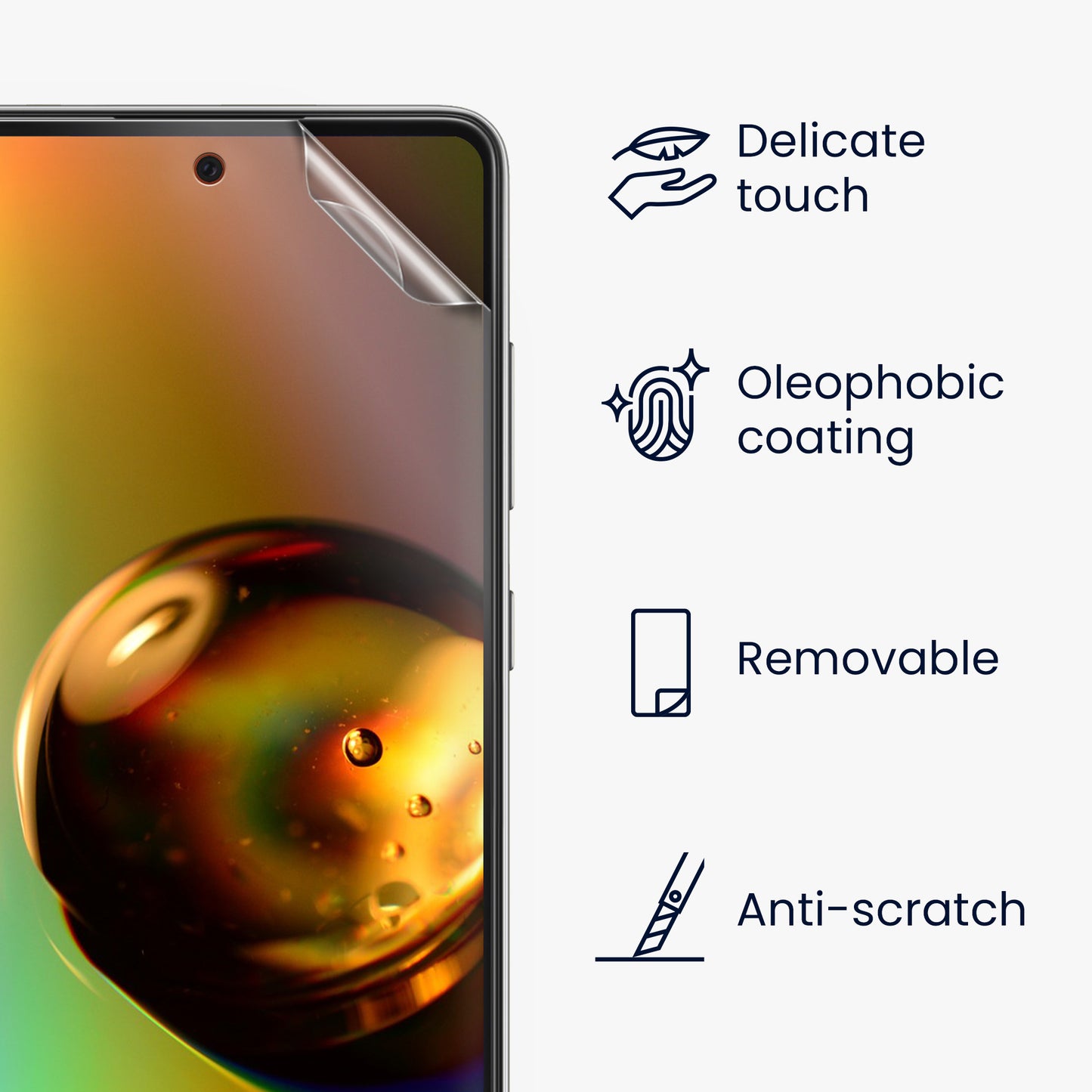 6x Folie kristallklar für Samsung Galaxy A52 / A52 5G / A52s 5G