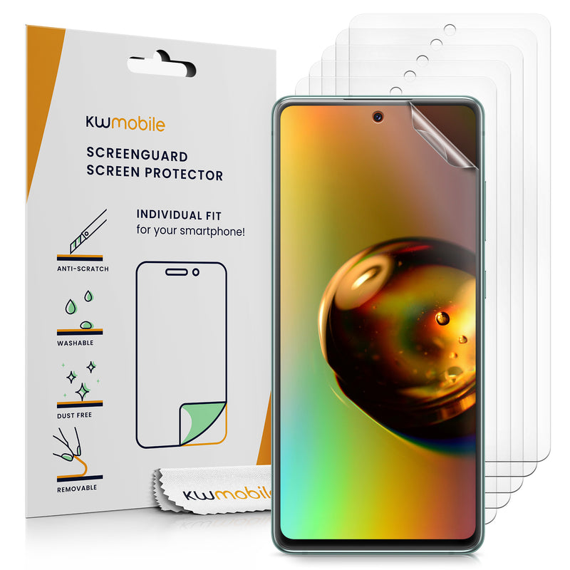 6x Folie kristallklar für Samsung Galaxy S20 FE