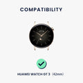 kwmobile Uhrenarmband für Huawei Watch GT 3 Pro 43mm / Watch GT3 42mm / GT2 42mm / MagicWatch 2 42mm Armband Fitnesstracker Band Set Ersatzarmband Smartwatch