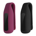 kwmobile Clip Halter kompatibel mit Fitbit luxe Silikon Fitnesstracker Halterung ohne Tracker