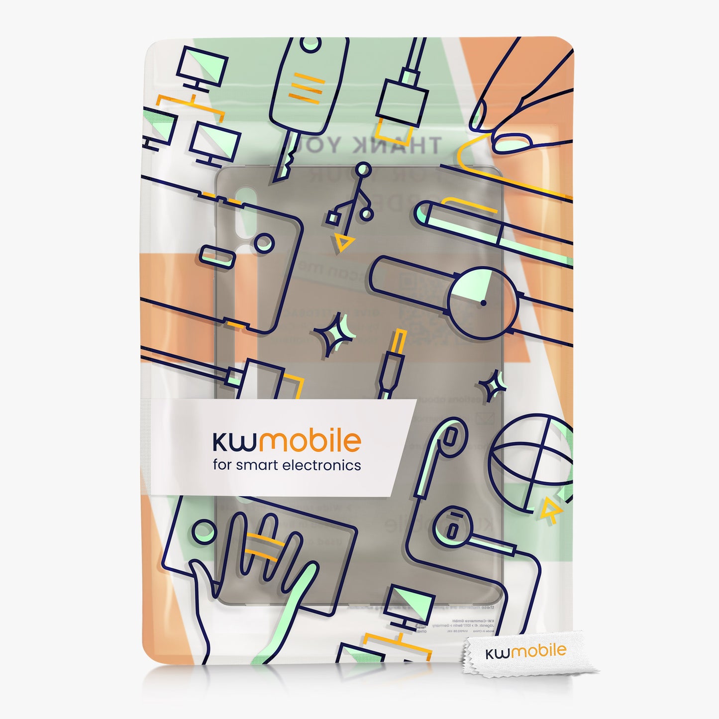 kwmobile Hülle kompatibel mit Samsung Galaxy Tab S8 Tablet Cover