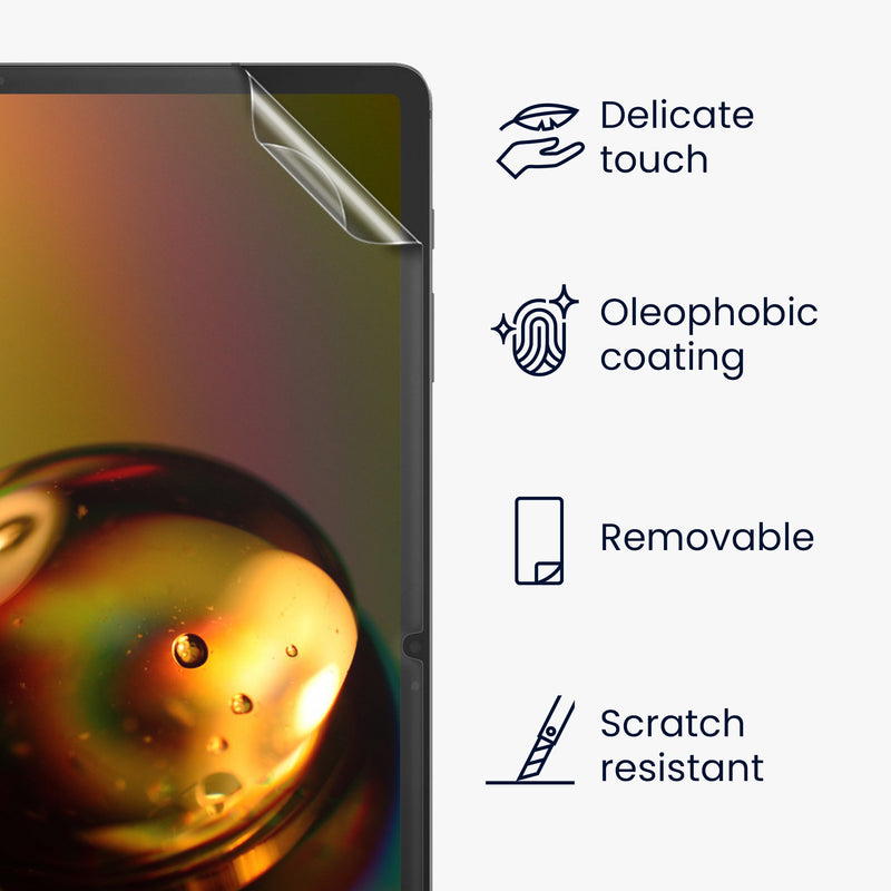 2x Folie kompatibel mit Samsung Galaxy Tab S8 Plus
