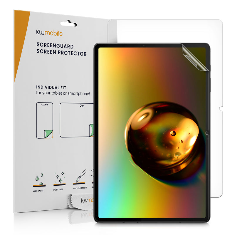 2x Folie kompatibel mit Samsung Galaxy Tab S8 Plus