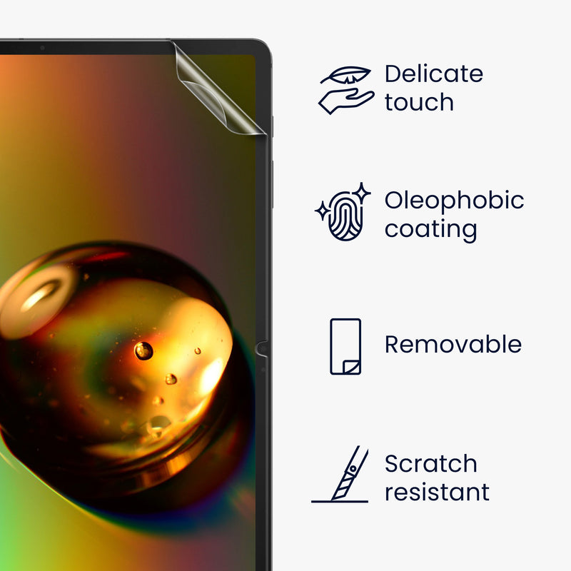 2x Folie kompatibel mit Samsung Galaxy Tab S8 Plus