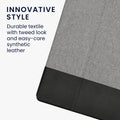 kwmobile Schutzhülle kompatibel mit Samsung Galaxy Tab S8 Ultra / S9 Ultra - Hülle Slim - Tablet Cover Case mit Ständer