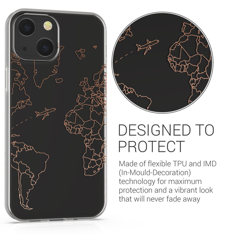 kwmobile Hülle kompatibel mit Apple iPhone 13 - Handyhülle Silikon Case