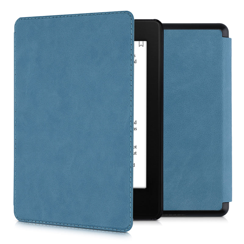 kwmobile Klapphülle kompatibel mit Amazon Kindle Paperwhite 11. Generation 2021 Hülle eReader Case aus Kunstleder Cover