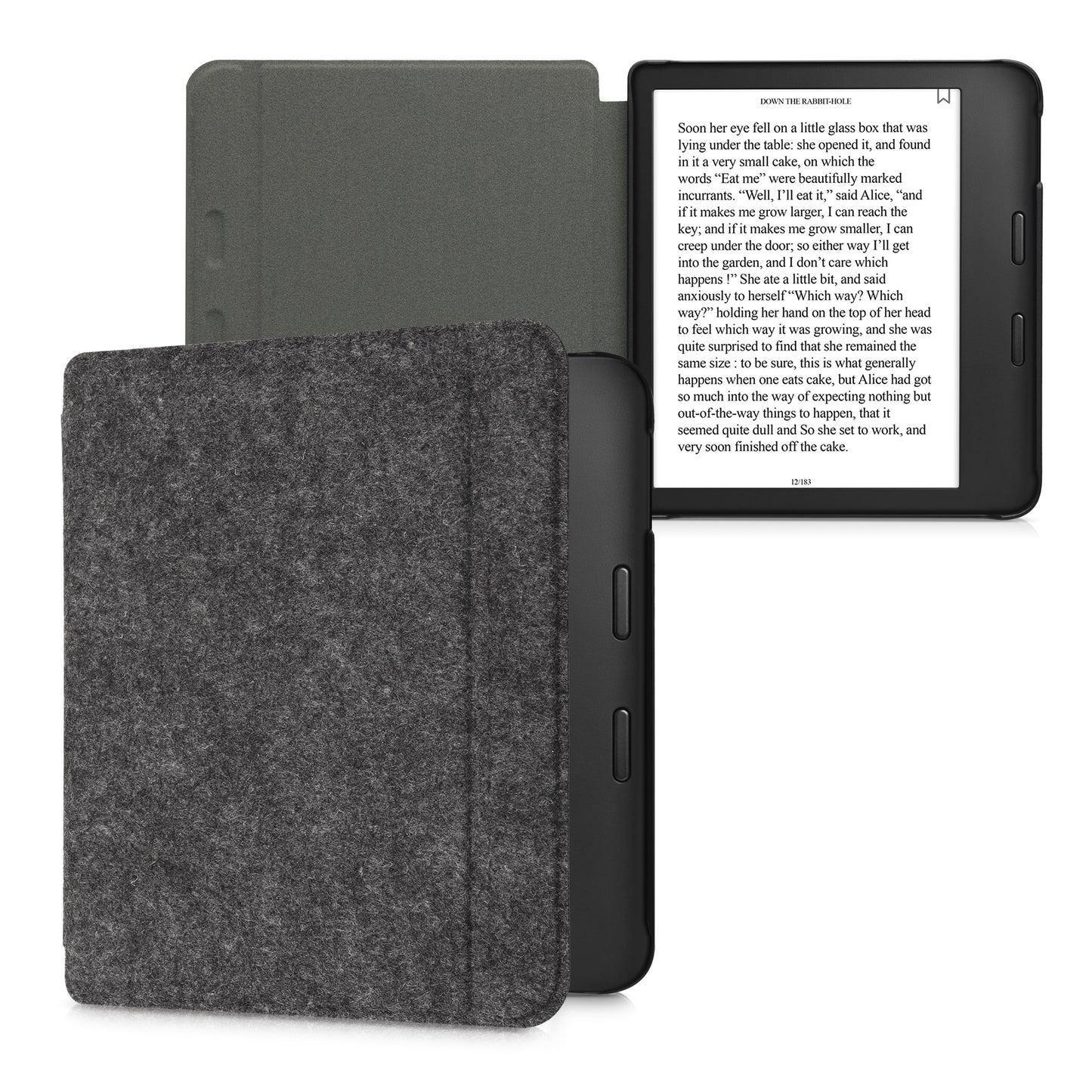 kwmobile Hülle kompatibel mit Kobo Libra 2 eReader Schutzhülle Cover Case