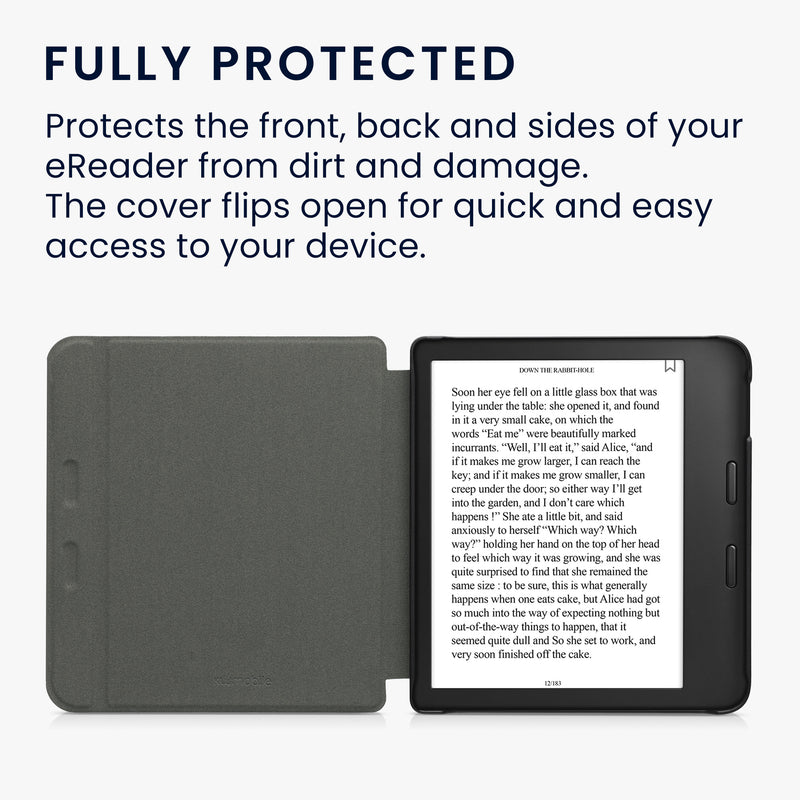 kwmobile Hülle kompatibel mit Kobo Libra 2 eReader Schutzhülle Cover Case