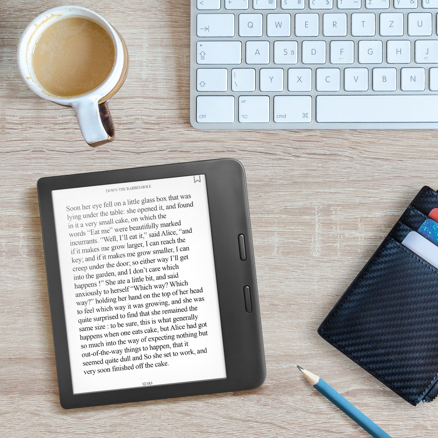 kwmobile Folie kompatibel mit Kobo Libra 2 Full Screen eReader Schutzfolie eBook Displayschutzfolie entspiegelt