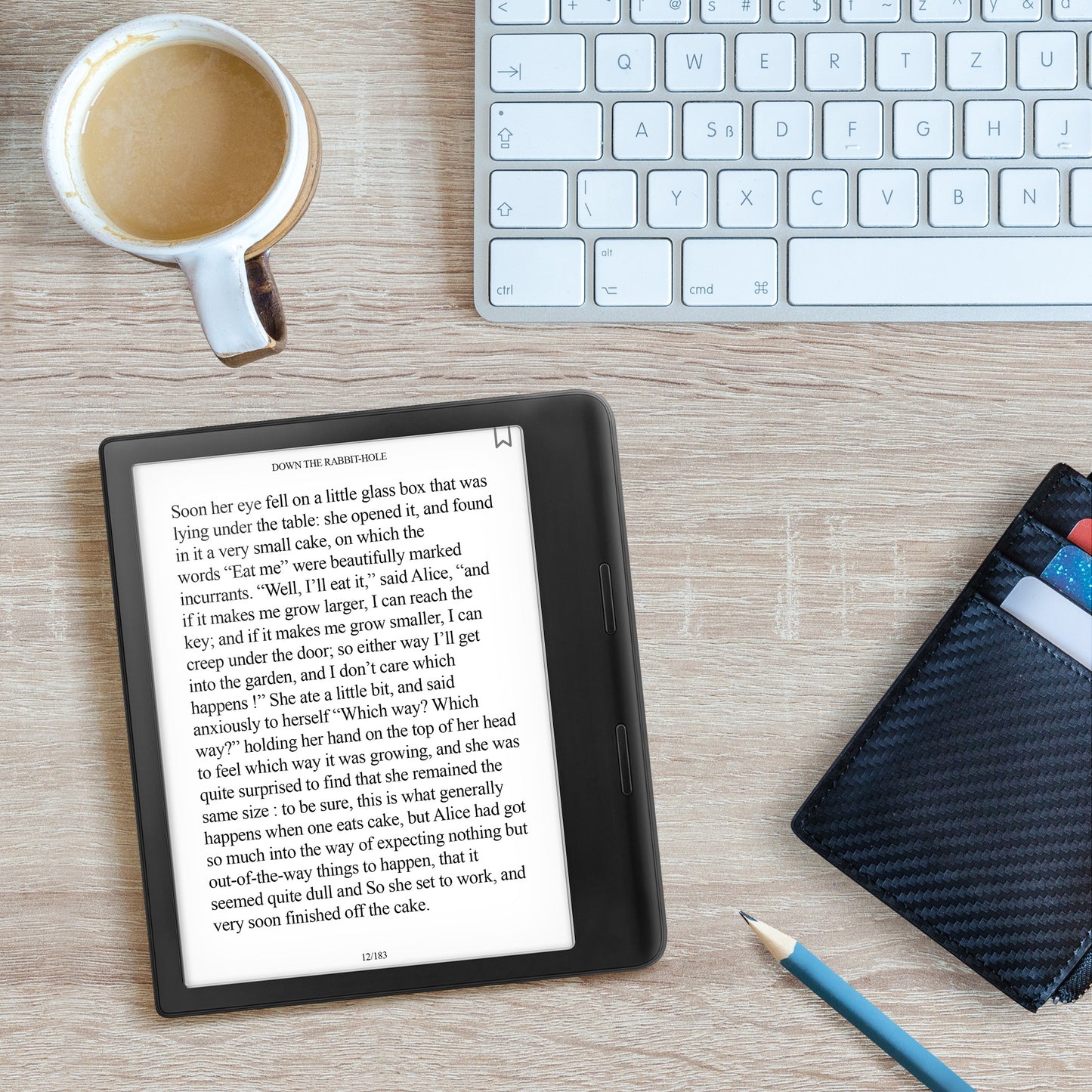 kwmobile Folie kompatibel mit Kobo Sage Full Screen eReader Schutzfolie eBook Displayschutzfolie entspiegelt