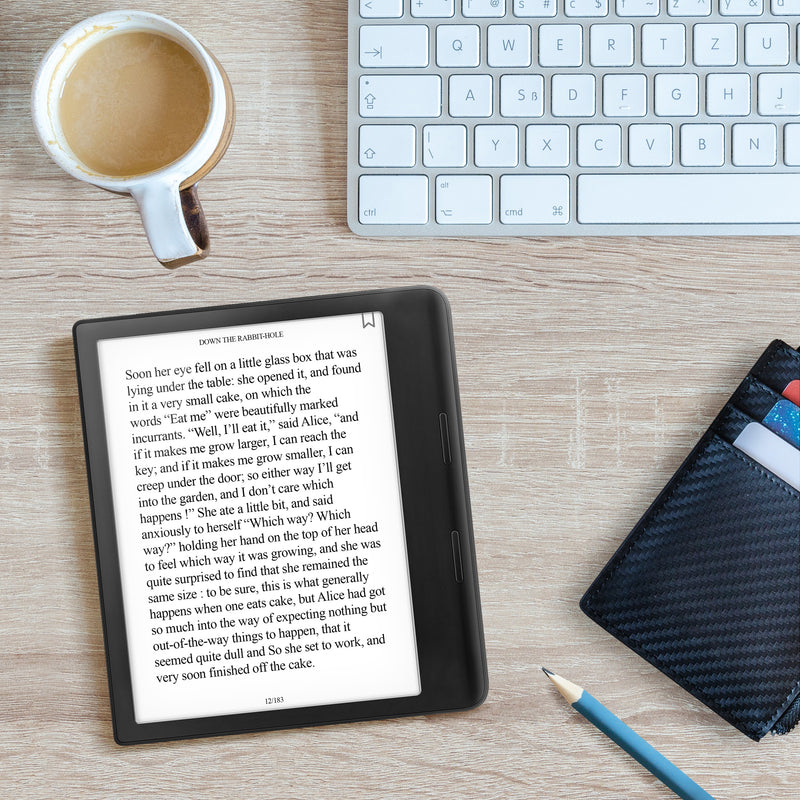 kwmobile Folie kompatibel mit Kobo Sage Full Screen eReader Schutzfolie eBook Displayschutzfolie entspiegelt