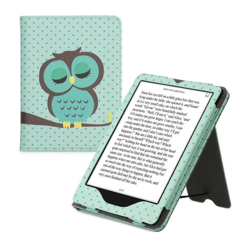 kwmobile Klapphülle kompatibel mit Amazon Kindle Paperwhite 11. Generation 2021 Hülle - Flipcase für Kindle Paperwhite Hülle mit Handschlaufe