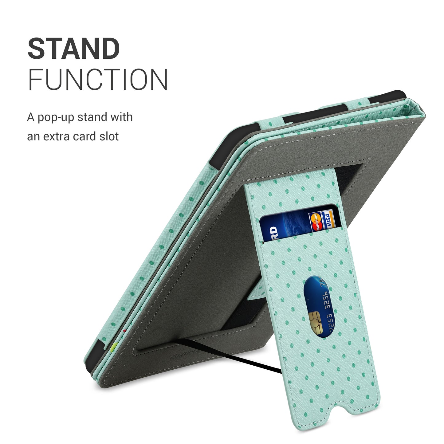kwmobile Klapphülle kompatibel mit Amazon Kindle Paperwhite 11. Generation 2021 Hülle - Flipcase für Kindle Paperwhite Hülle mit Handschlaufe