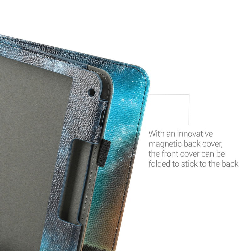 kwmobile Flip Cover kompatibel mit Kobo Libra 2 - Hülle mit Handschlaufe