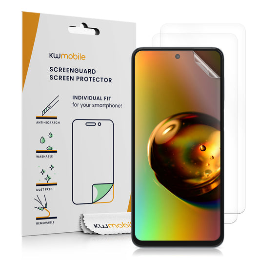 3x Folie kristallklar für Xiaomi Redmi Note 9S / 9 Pro / 9 Pro Max - Kristallklar - Displayschutz