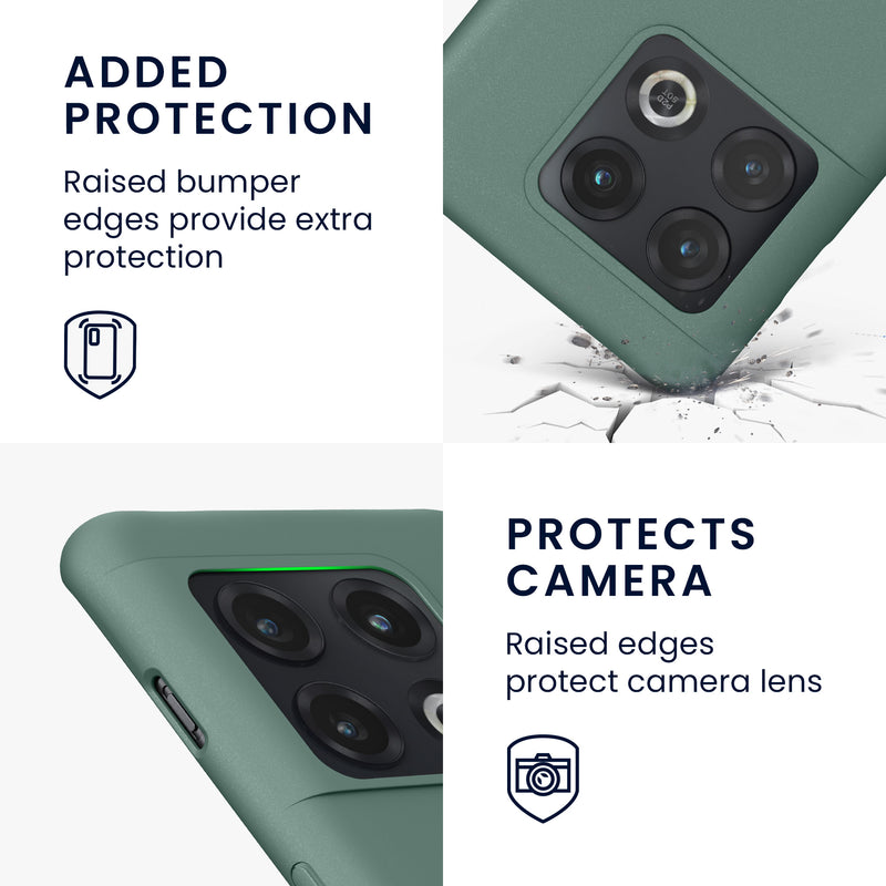 kwmobile Handyhülle für OnePlus 10 Pro 5G Hülle - Kabelloses Laden - Schutzhülle Cover
