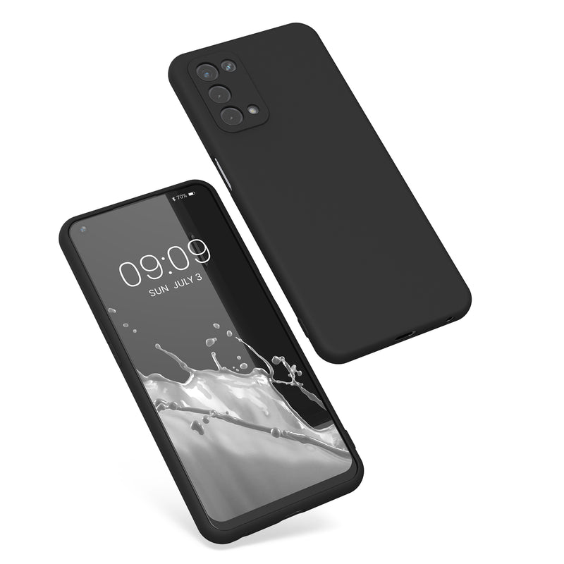 kwmobile Handyhülle für Oppo A74 (5G) / A54 (5G) Hülle - weiches Handy Silikon Case - Schutzhülle Cover
